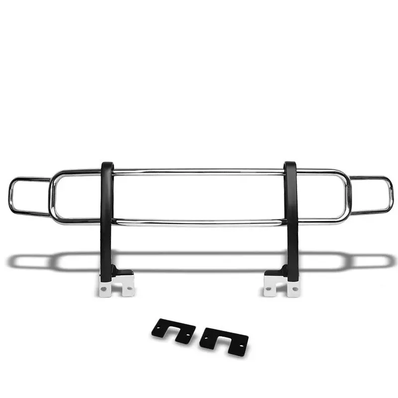 Chrome Front Bull Bar Bumper Brush Grille Guard Frame For 06-10 Hummer H3/H3t 1