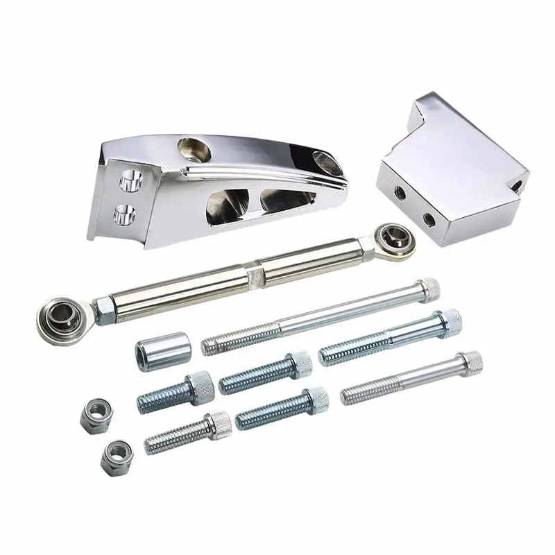 Aluminum Air Conditioner Mount Bracket For Sbc Small Block 302 Short Water Pump 1