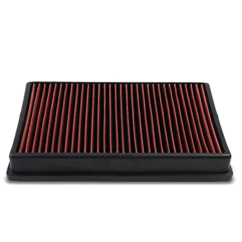 Red High Flow Washable/Reuse Oe Drop-In Panel Air Filter For Audi/L4 Turbo 1