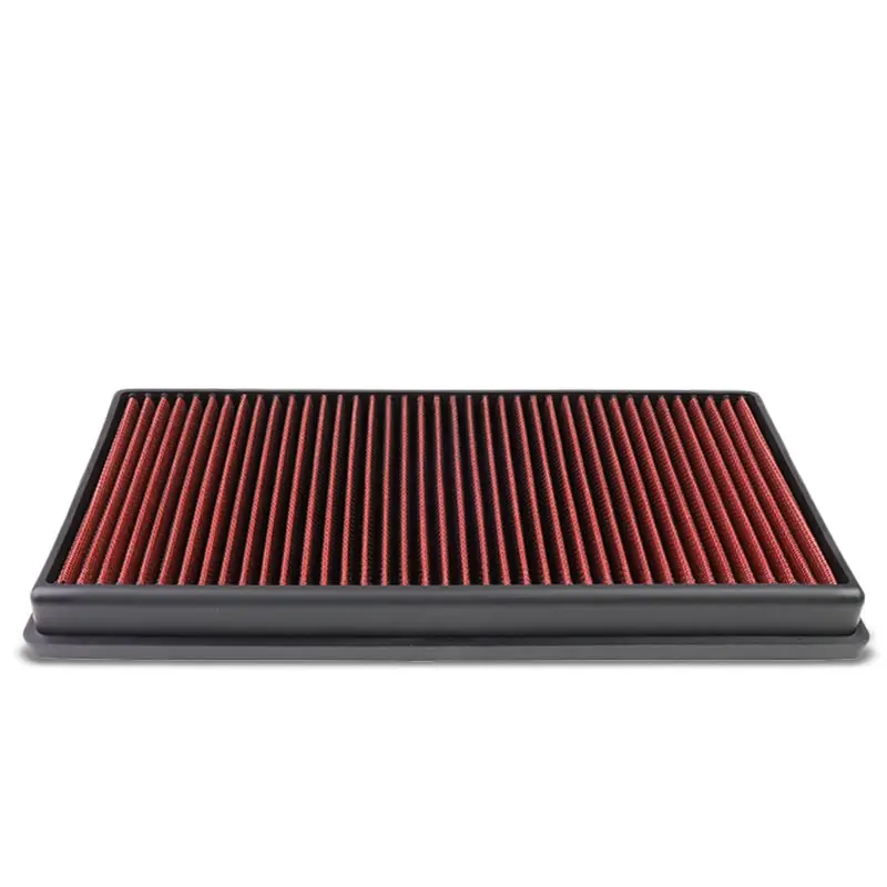 Red High Flow Washable/Reuse Oe Drop-In Panel Air Filter For Lr4/Range Rover 1