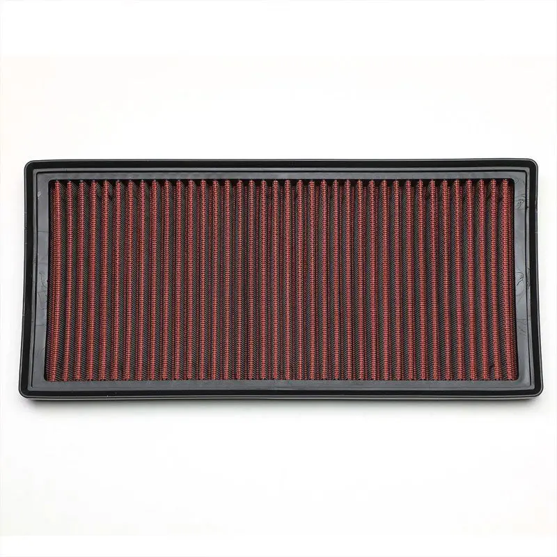 Red High Flow Washable/Reuse Oe Drop-In Panel Air Filter For Lr4/Range Rover 2
