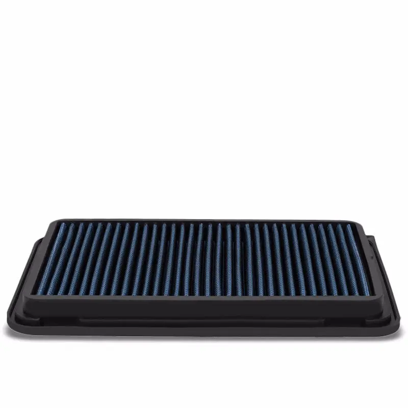 Reusable Blue High Flow Drop-In Panel Air Filter For Toyota 07-17 Camry 4Cyl 1