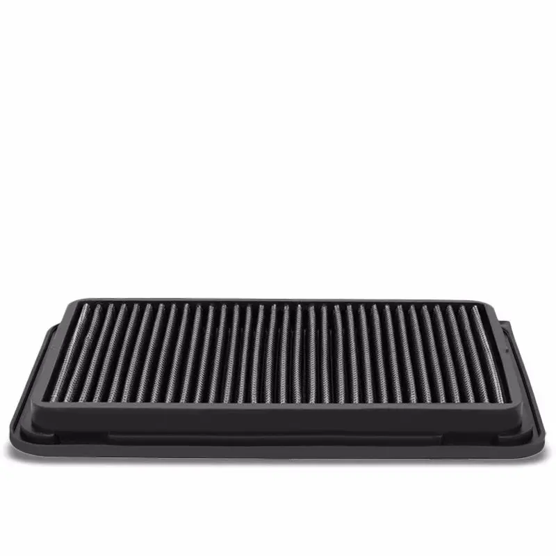 Reusable Silver High Flow Drop-In Panel Air Filter For Toyota 07-17 Camry 4Cyl 1