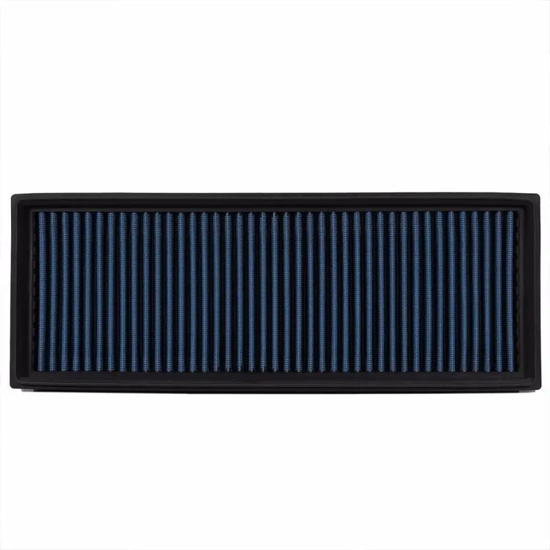 Reusable Blue High Flow Drop-In Panel Air Filter For 99-15 Mercedes-Benz V6/V8 2