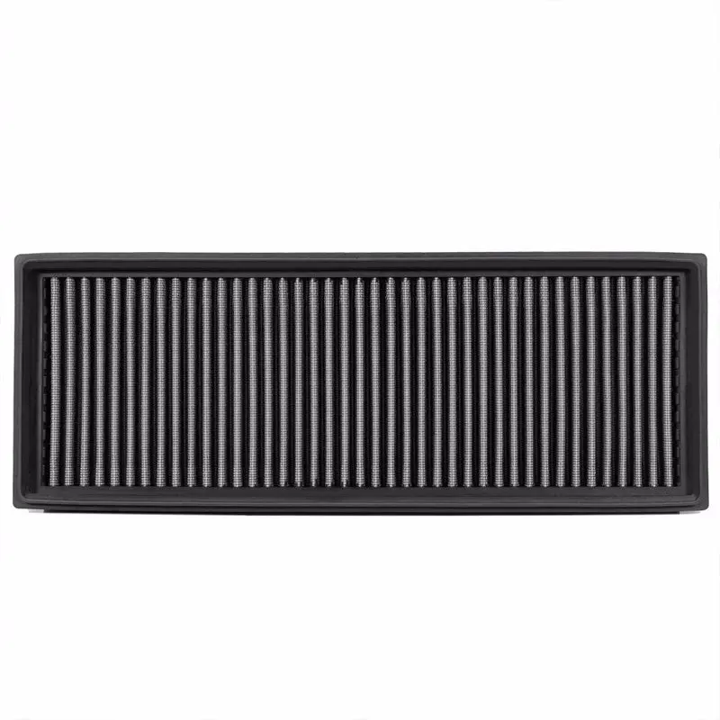 Reusable Silver High Flow Drop-In Panel Air Filter For 99-15 Mercedes-Benz V6/V8 2
