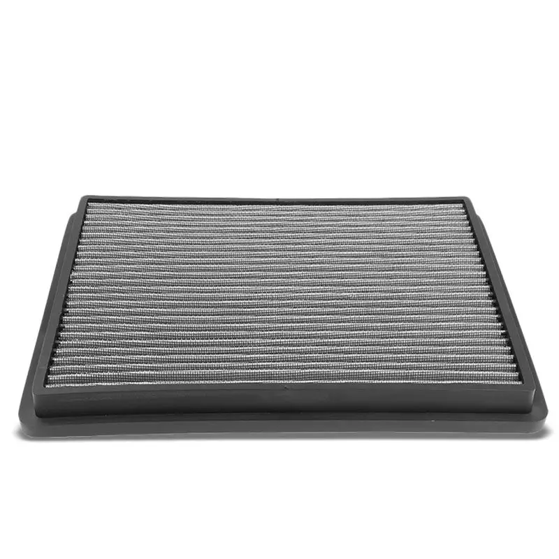 Silver High Flow Washable Airbox Drop-In Panel Air Filter For 00-16 Yukon V8 1