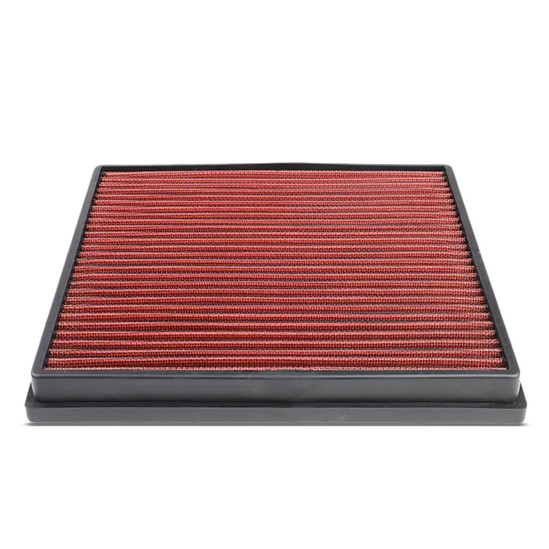 Red High Flow Washable Drop-In Panel Air Filter For Chevy Cruze 1.8L Non Turbo 1