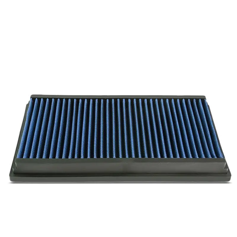 Blue Washable/Reusable Oe Drop-In Panel Air Filter For 03-08 Jaguar S-Type V6 V8 1