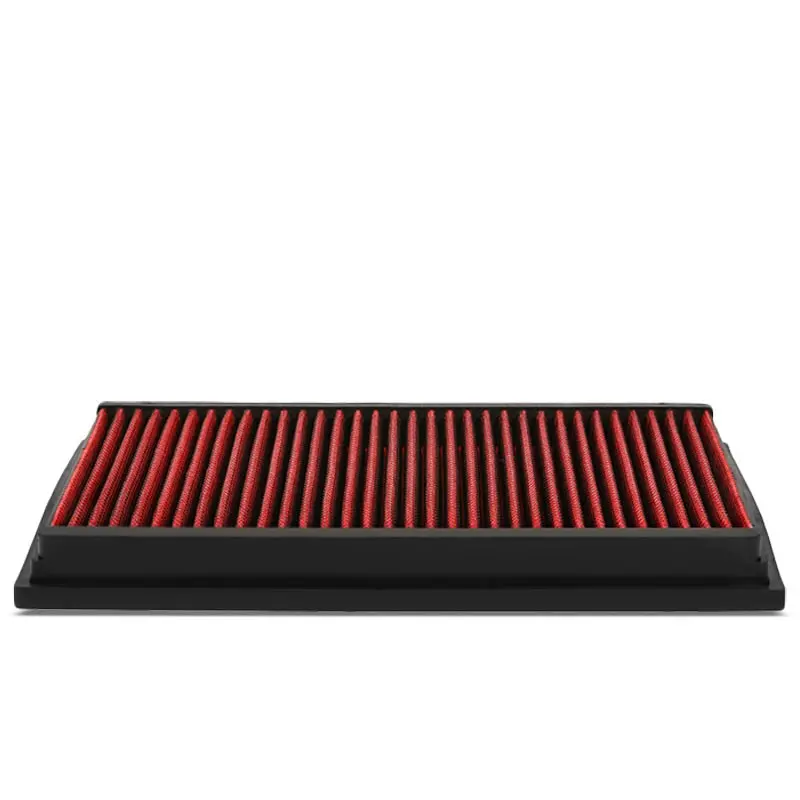 Reusable Red High Flow Drop-In Panel Air Filter For Ford 92-11 Crown Victoria 1