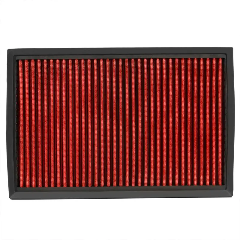 Reusable Red High Flow Drop-In Panel Air Filter For Ford 92-11 Crown Victoria 2