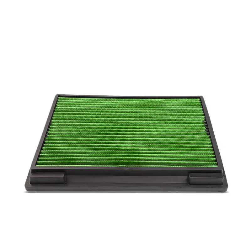 Green Washable/Reusable Airbox Drop-In Panel Air Filter For 93-98 Grand Cherokee 1
