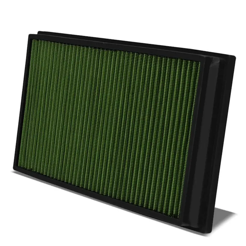 Reusable Green High Flow Drop-In Panel Air Filter For Porsche 03-17 Cayenne 1