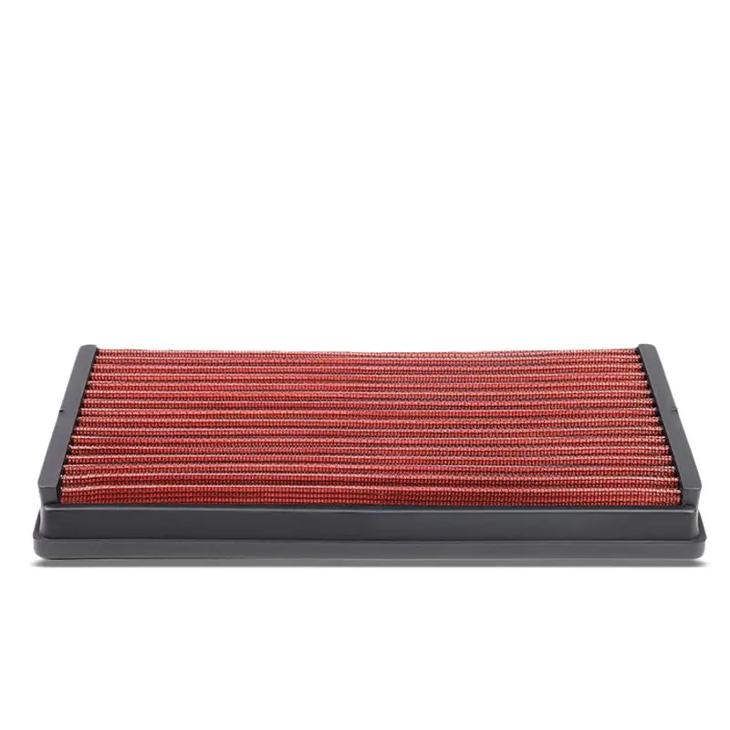 Red Washable/Reusable Airbox Drop-In Panel Air Filter For 00-04 Ford Focus 2.0L 1