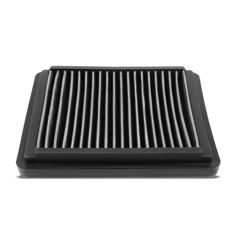 Silver Washable/Reusable Drop-In Panel Air Filter For 06-15 Civic 1.3/1.5 Hybrid 1