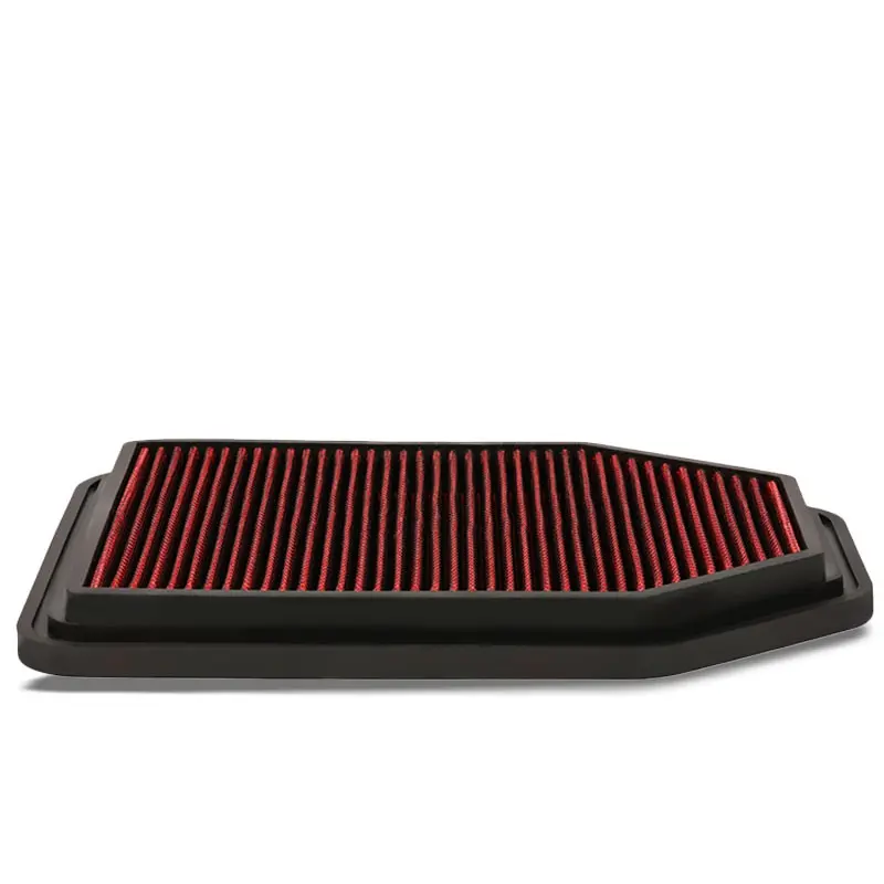 Reusable Red High Flow Drop-In Panel Air Filter For 07-17 Wrangler 3.6/3.8L 1
