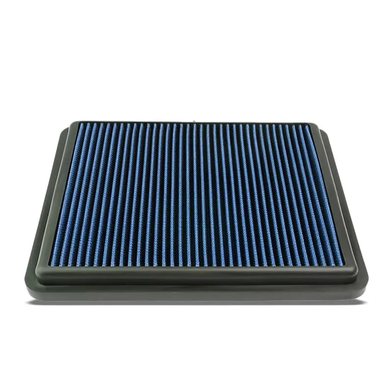 Blue High Flow Washable/Reusable Airbox Dropin Panel Air Filter For 11-15 Sonata 1