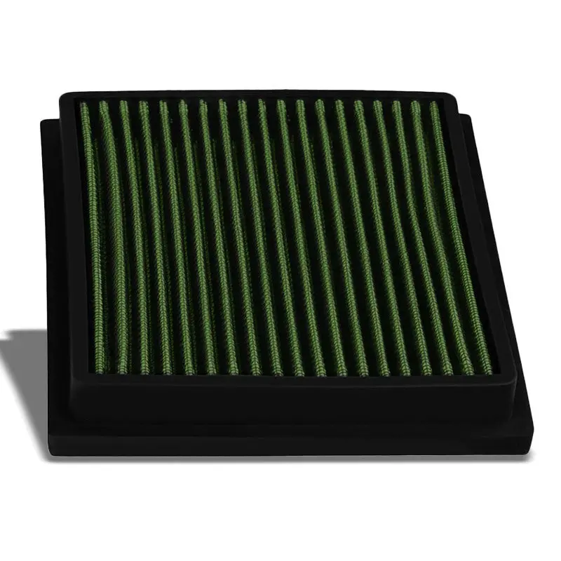 Reusable Green High Flow Drop-In Panel Air Filter For Toyota 10-15 Prius 1.8L 1