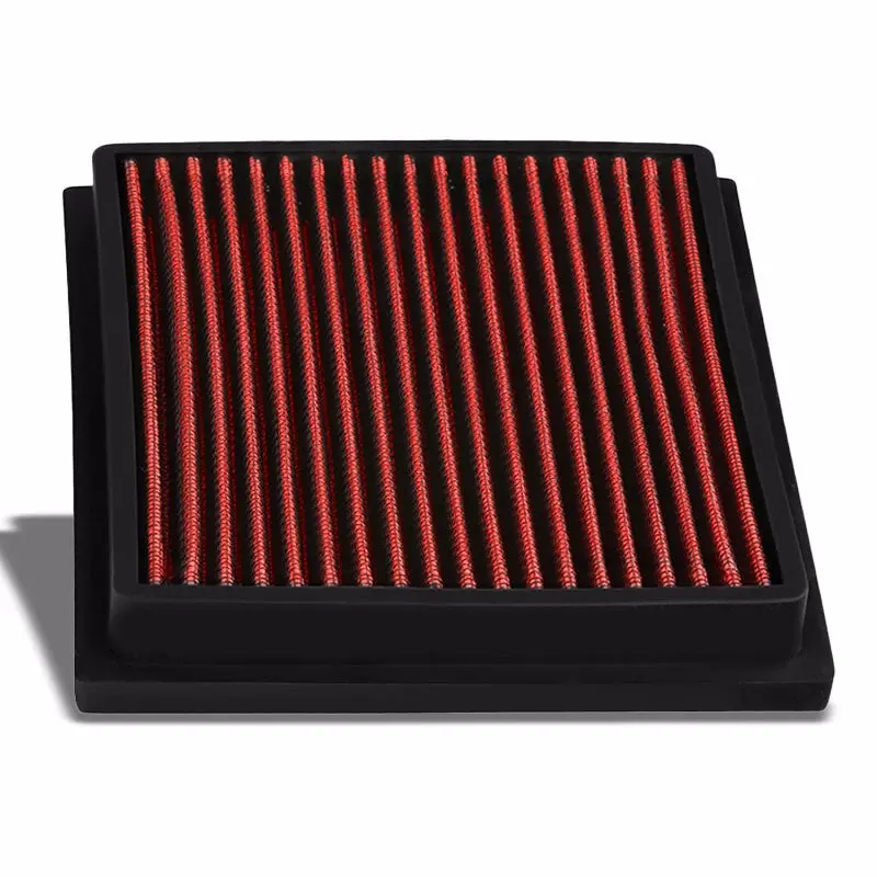 Reusable Red High Flow Drop-In Panel Air Filter For Toyota 10-15 Prius 1.8L 1