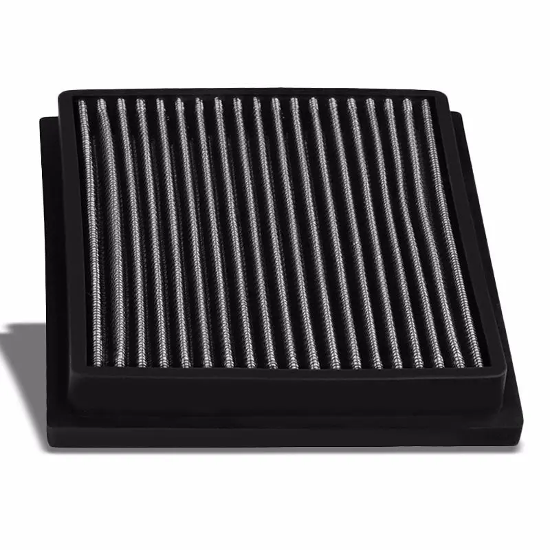 Reusable Silver High Flow Drop-In Panel Air Filter For Toyota 10-15 Prius 1.8L 1