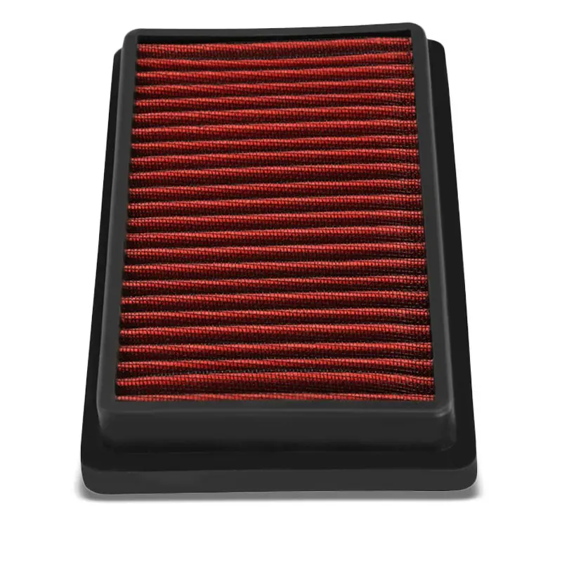 Reusable Red High Flow Drop-In Panel Air Filter For 07-17 City Express/Q50/Cube/Nv200 1