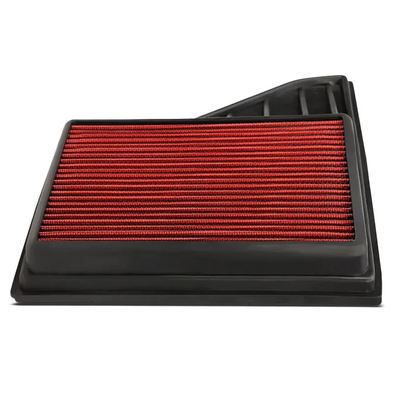 Reusable Red High Flow Drop-In Air Filter For Mustang 10 4.6L/11-14 3.7/5.0L 1