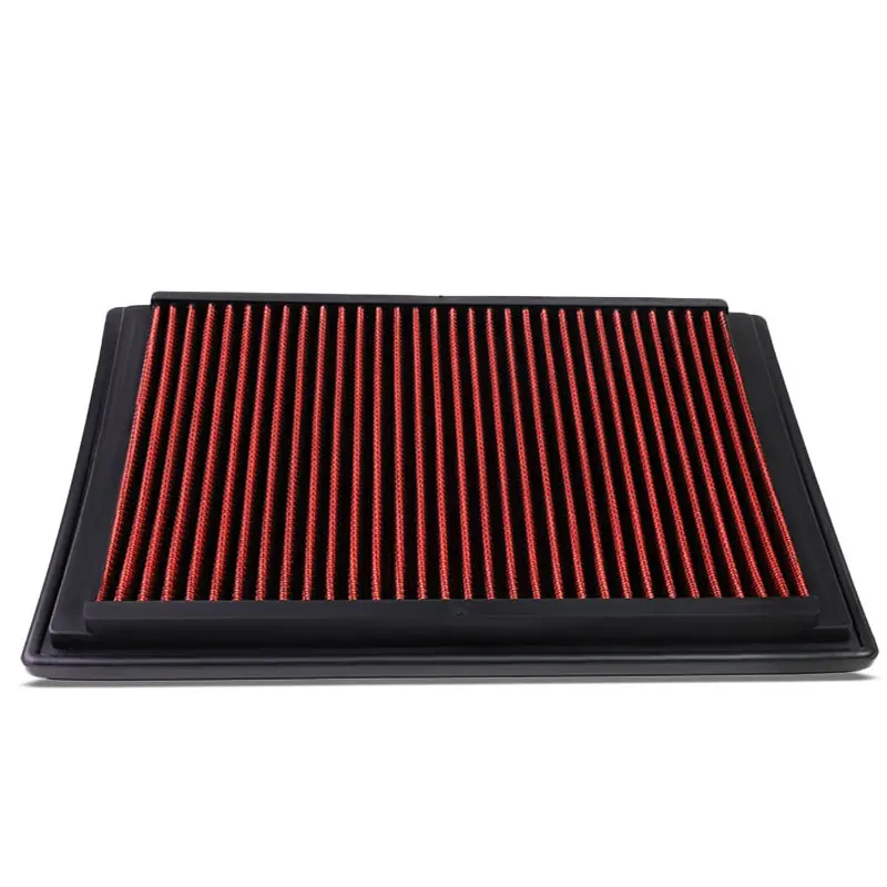 Red Performance Washable Airbox Drop-In Panel Air Filter For 05-08 Mark Lt 5.4L 1