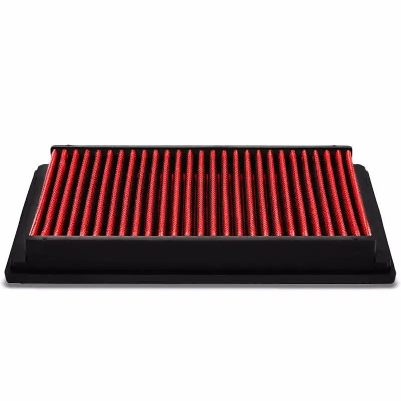 Reusable Red Cotton High Flow Drop-In Panel Air Filter For Bmw 01-06 330Ci 3.0L 1