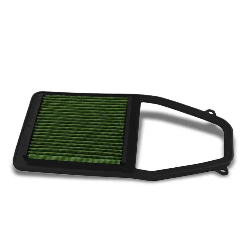 Reusable Green High Flow Drop-In Panel Air Filter For Honda 01-05 Civic 1.7L 1