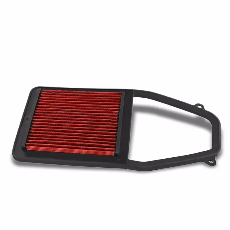 Reusable Red High Flow Drop-In Panel Air Filter For Honda 01-05 Civic 1.7L 1
