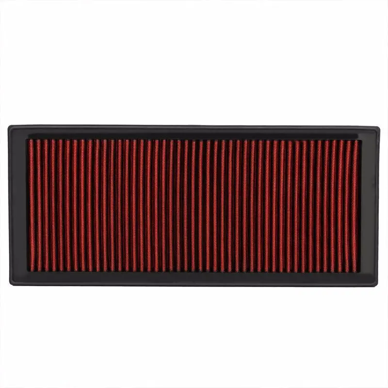 Reusable Red High Flow Drop-In Panel Air Filter For Subaru 96-04 Legacy 2.2L 2