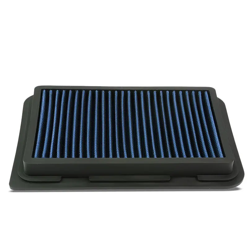 Blue High Flow Washable/Reusable Drop-In Panel Air Filter For 08-14 Xd 1.8L 1