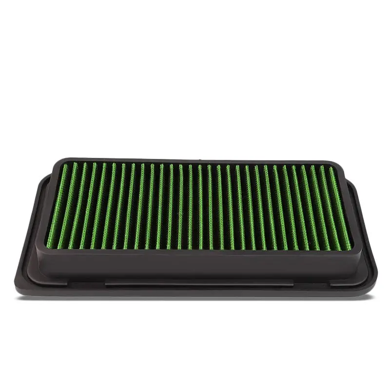 Green High Flow Washable/Reuse Airbox Drop-In Panel Air Filter For 13-17 Brz 1