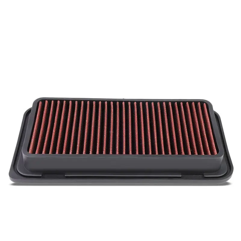 Red Performance Washable/Reuse Airbox Drop-In Panel Air Filter For 03-08 Corolla 1