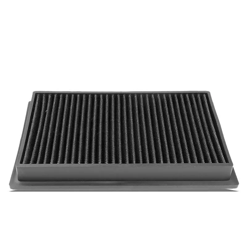 Black High Flow Cotton Washable Airboxdropin Panel Air Filter For 07-10 Scion Tc 1