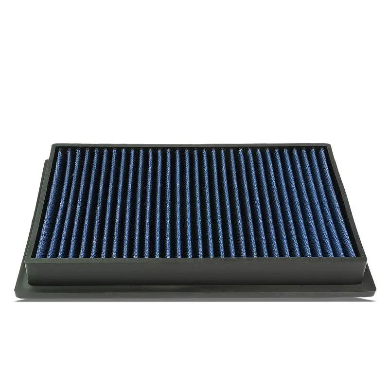 Blue High Flow Washable/Reusable Drop-In Panel Air Filter For 99-04 Frontier V6 1