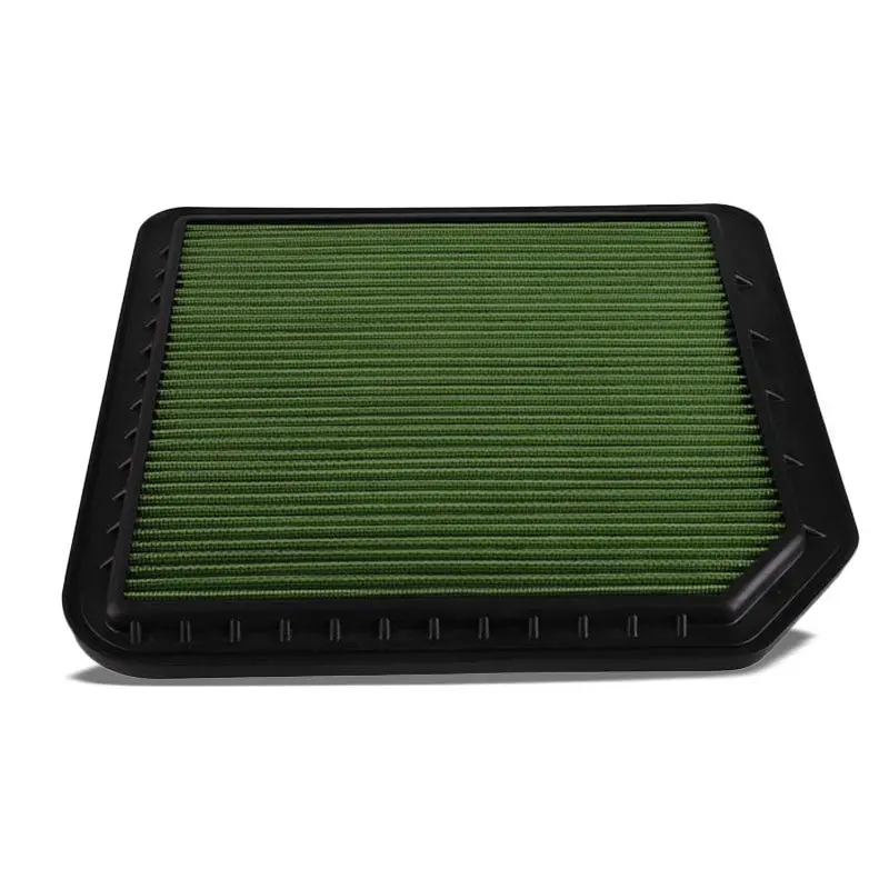 Reusable Green High Flow Drop-In Panel Air Filter For 11-13 Qx56/14-16 Qx80 1