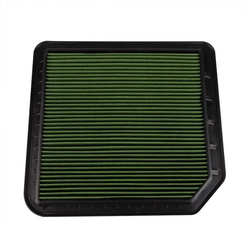 Reusable Green High Flow Drop-In Panel Air Filter For 11-13 Qx56/14-16 Qx80 2
