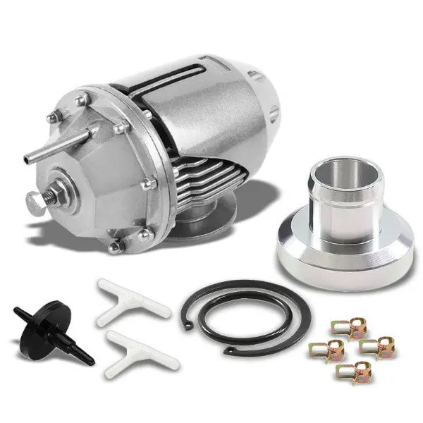 Silver Aluminum Type-2 30 Psi Ssqv Sqv Blow Off Valve Bov For Turbocharger/Intercooler 1