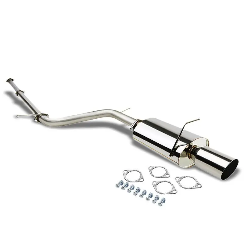 Exhaust Catback System 4.00" Muffler Tip For 06-09 Mitsubishi Eclipse 2.4L L4 (4Th Gen) 1