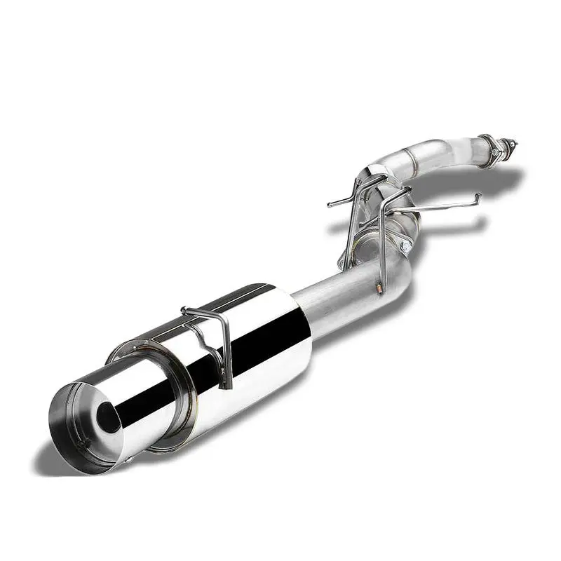 4.5" Muffler Tip Exhaust Catback System For 90-94 Mitsubishi Eclipse Gsx 2.0L 1