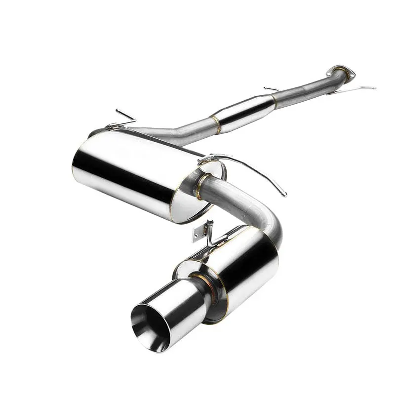 3.5" Roll Muffler Tip Exhaust Catback System For 90-97 Mazda Miata Mx-5 Na 1.8L 1
