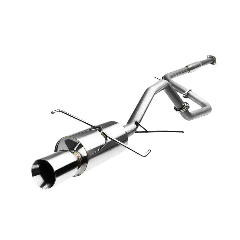 Exhaust Catback System 4.00" Round Rolled Muffler Tip For 00-03 Nissan Maxima 3.0L/3.5L V6 (A33b 5Th Gen) 1