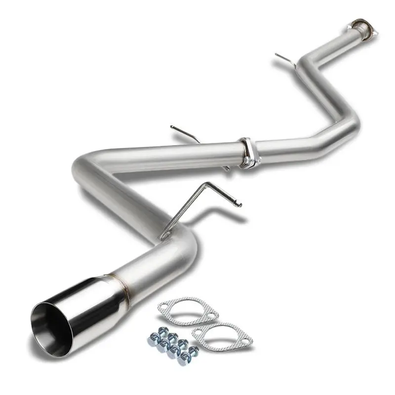Exhaust Catback System 3.00" Round Double Wall Muffler Tip For 16 Scion Im / 17-18 Toyota Corolla Im 1