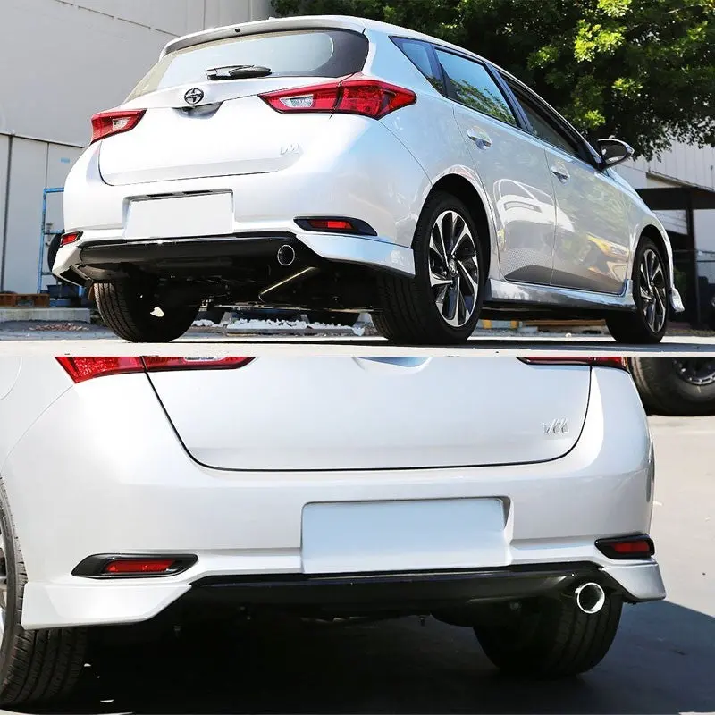 Exhaust Catback System 3.00" Round Double Wall Muffler Tip For 16 Scion Im / 17-18 Toyota Corolla Im 2
