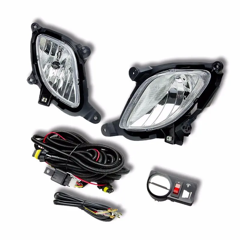 Clear Lens Housing Driving/Bumper Fog Light For 10-13 Genesis Coupe R-Spec L4/V6 1