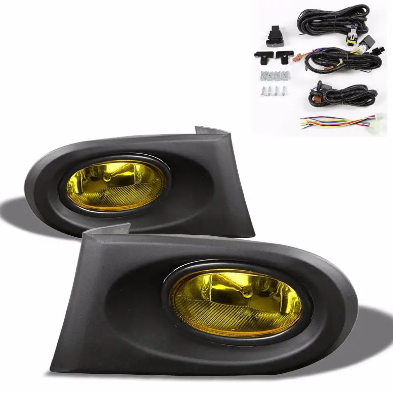 Amber Lens Housing Driving/Bumper Fog Light For Acura 02-04 Rsx Dc5 K20a2 Coupe 1