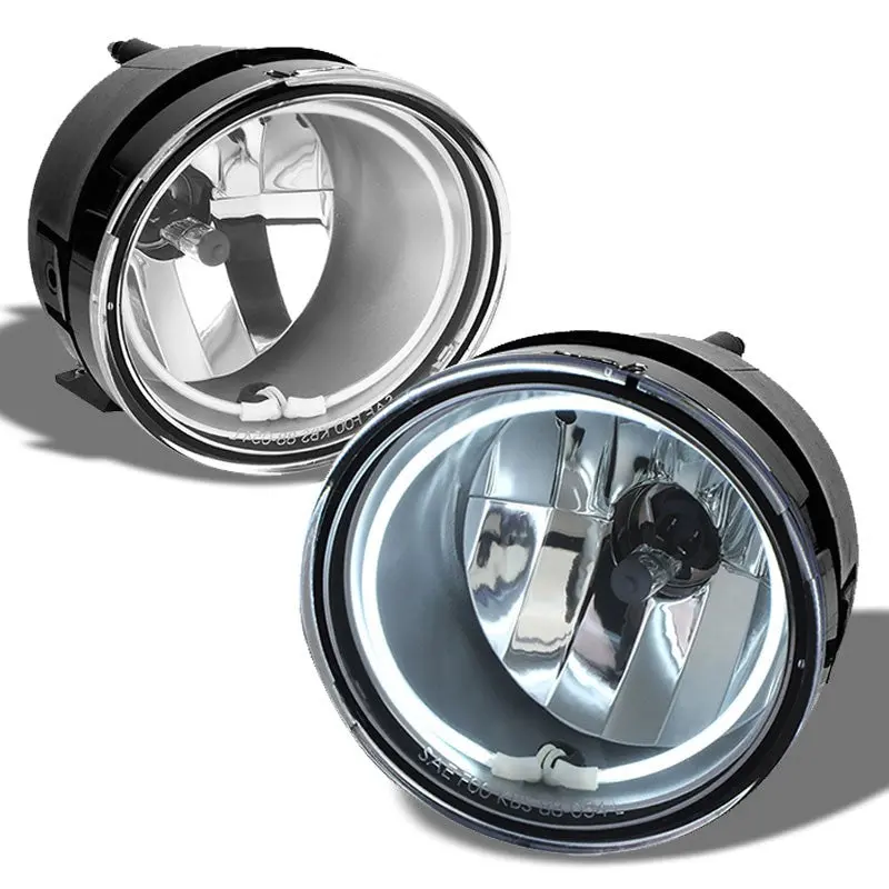 Clear Len Oe Bumper Ccfl Halo Ring Fog Light Lamp For 04-08 Armada/04-15 Titan 1
