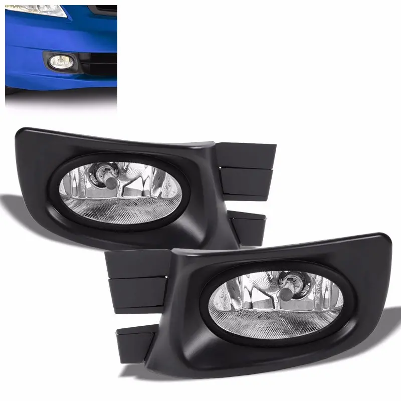 Clear Lens Direct Replace Driving Bumper Fog Light/Lamp For Honda 03-05 Accord 4Dr 1