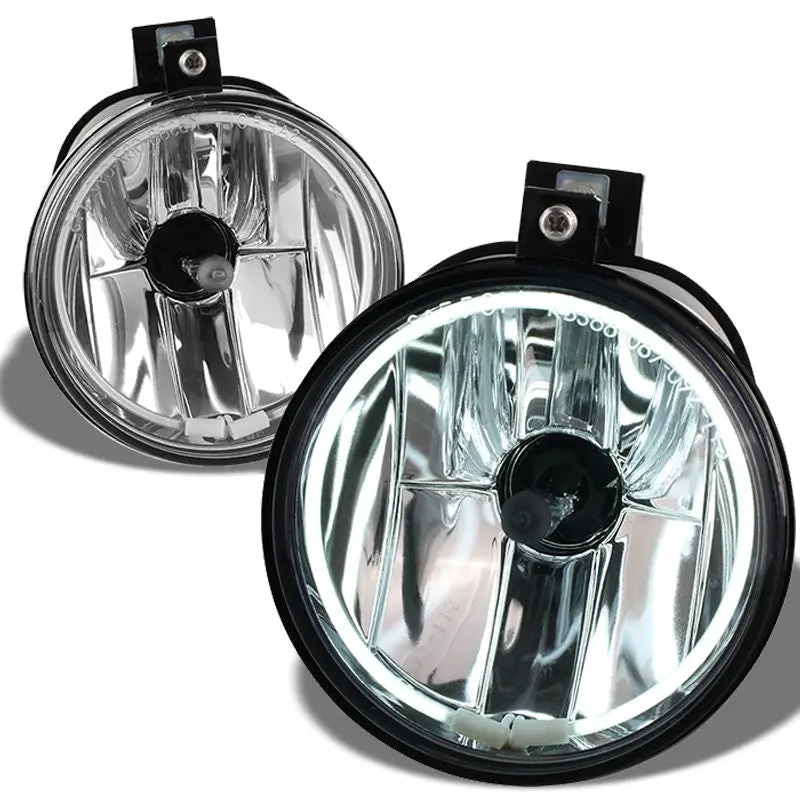 Clear Len Oe Front Bumper Ccfl Halo Ring Fog Light Lamp+Bulb For 03-05 Neon 2.0L 1