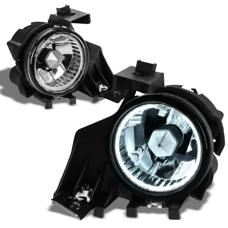 Clear Lens Oe Bumper Ccfl Halo Ring Fog Light Lamp For Impreza Wrx Ge/Gh/Gr 1